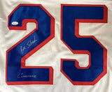 Buzz Schneider Signed 1980 Gold Medal Team USA Jersey Inscribed Coneheads (JSA)