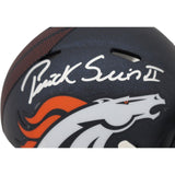 Patrick Surtain Autographed/Signed Denver Broncos 2024 Mini Helmet Beckett 48707