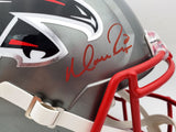 MATT RYAN AUTOGRAPHED FALCONS FLASH FULL SIZE HELMET 2016 NFL MVP BECKETT 197075