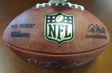 RICHARD SHERMAN AUTOGRAPHED NFL LEATHER FOOTBALL SEAHAWKS THE TIP RS 78973