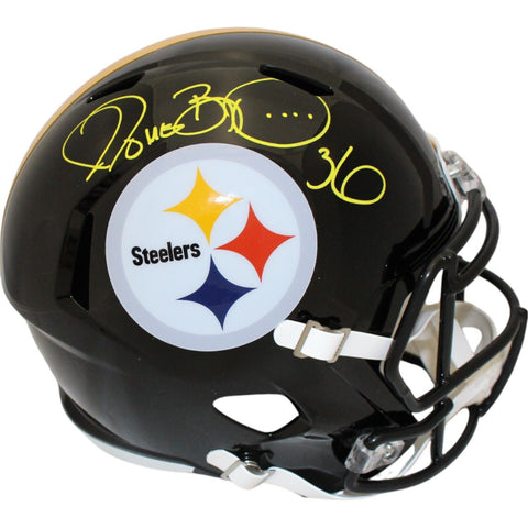 Jerome Bettis Autographed/Signed Pittsburgh Steelers F/S Helmet Beckett 42570