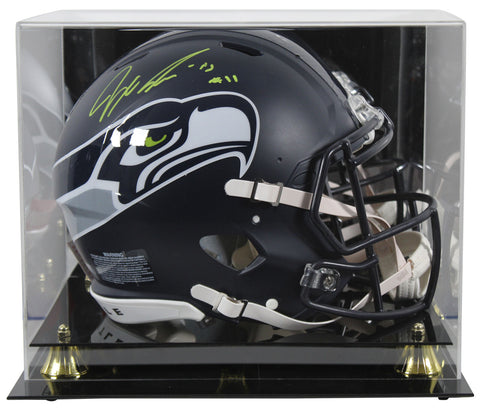 Seahawks Jaxon Smith-Njigba Signed Full Size Speed Proline Helmet w/ Case Fan