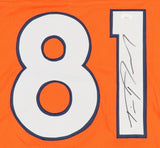 Tim Patrick Signed Denver Broncos Jersey (JSA) Ex Utah Utes Wide Receiver
