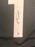 Mikal Bridges signed jersey PSA/DNA Brooklyn Nets Autographed