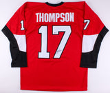 Nate Thompson Signed Senators Jersey (Beckett COA) Playing career 2005-present