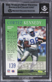 Seahawks Cortez Kennedy Authentic Signed 1994 Pro Line Live #139 Card BAS Slab