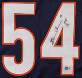 Brian Urlacher Signed Chicago Bears Jersey (Beckett) 8xPro Bowl Linebacker