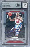 Bulls Dennis Rodman Authentic Signed 2019 Panini Prizm #3 Card Auto 10! BAS Slab