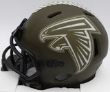 Kyle Pitts Autographed Falcons Salute to Service Mini Helmet Beckett 1W528563