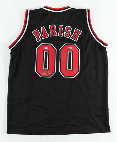 Robert Parish Signed Chicago Bulls Jersey (PSA COA & TriStar Holo) Hall of Famer