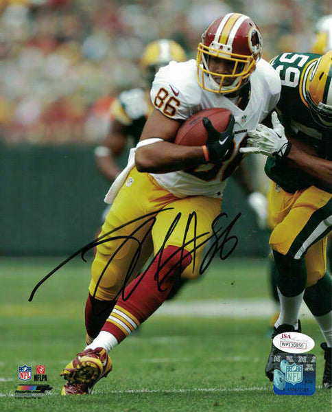 Jordan Reed Autographed/Signed Washington Redskins 8x10 Photo JSA 14084 PF