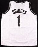 Mikal Bridges Signed Brooklyn Nets Jersey Inscribed "The Brooklyn Way" (PSA COA)