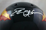 Deion Sanders Signed Florida State Seminoles F/S Black Helmet- Beckett Auth *Sil