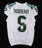 Kayvon Thibodeaux Signed Oregon Ducks Jersey (JSA COA) New York Giants Linbacker