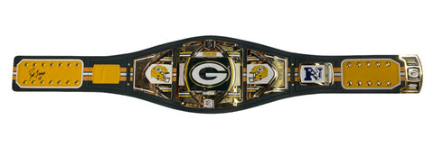 Brett Favre Autographed Green Bay Packers Championship Belt Beckett