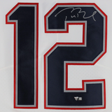 Tom Brady Autographed Patriots Nike Elite Color Rush White Jersey Fanatics