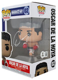 Oscar De La Hoya Authentic Signed Funko Pop Vinyl Figure BAS Witnessed