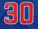 Alec Mills Signed Chicago Cubs Highlight Stat Jersey Inscibd No Hitter 9/13/202