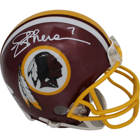 Joe Theismann Signed Washington Redskins VSR4 Mini Helmet JSA 46039