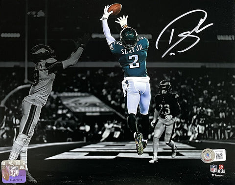 Darius Slay Signed Philadelphia Eagles 8x10 Spotlight Football Photo BAS