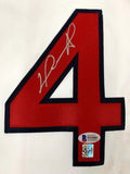 David Ortiz Autographed Boston Red Sox Majestic White Authentic Jersey Beckett