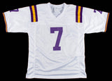 Tyrann Mathieu Signed LSU Tigers Jersey (JSA) Kansas City Chiefs All Pro DB