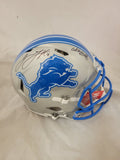 JARED GOFF & AMON RA ST BROWN SIGNED LIONS SPEED AUTHENTIC HELMET FANATICS BAS