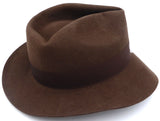 Harrison Ford Autographed Indiana Jones Fedora Hat Beckett BAS QR #B344538