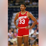 Robert Reid Signed Rockets Red Jersey (JSA COA) Houston Forward/ Guard 1977-1988