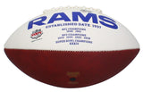 Kyren Williams Autographed Los Angeles Rams White Panel Football Beckett