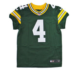 Brett Favre Signed Green Bay Packers Nike Elite Green NFL Jersey