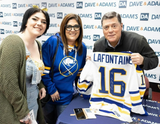 Pat LaFontaine Signed Buffalo Sabres Captain's Jersey (A.J. Sportsworld COA)