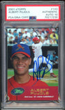 2001 eTopps #143 Albert Pujols RC Rookie On Card PSA Authentic Auto 10