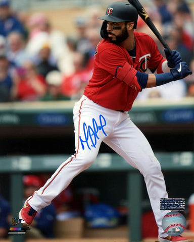 MARWIN GONZALEZ SIGNED AUTOGRAPHED MINNESOTA TWINS 8x10 PHOTO COA