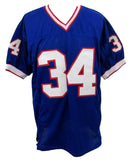 Thurman Thomas HOF Signed/Autographed Custom Buffalo Bills Jersey JSA 192038