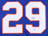 Brock Nelson Signed Islanders Jersey (Beckett COA) 30th overall pick 2010 Draft