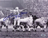 Johnny Unitas HOF Signed/Inscribed 8x10 B/W Photo Baltimore Colts PSA/DNA 191843