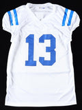 Mike Vanderjagt Signed Colts Indianapolis Pro Cut Jersey (JSA COA) Place Kicker