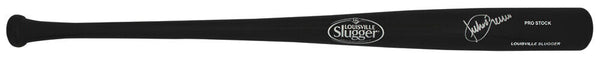 Julio Franco Signed Louisville Slugger Pro Black Baseball Bat - (SCHWARTZ COA)