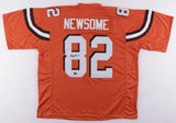 Ozzie Newsome Signed Cleveland Browns Jersey (Beckett Hologram) 3xPro Bowl TE