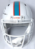 J. Waddle, Tyreek Hill Autographed Dolphins F/S Speed Helmet- Fanatics/ Beckett