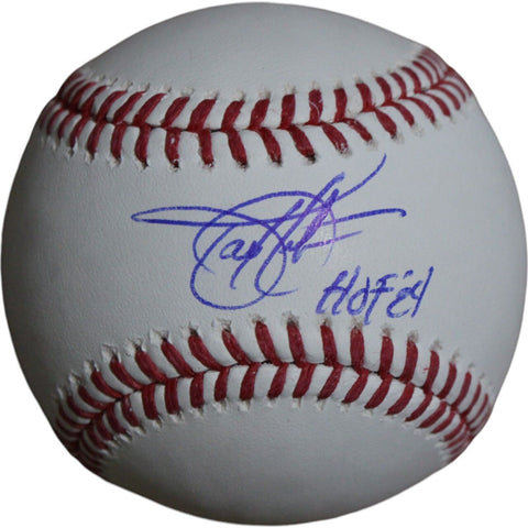 Todd Helton Autographed/Signed Colorado Rockies OML Baseball HOF TRI 44643