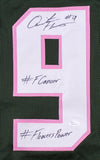 Quinton Flowers Signed South Florida Bulls Breast Cancer Awrness Jersey #FCancer