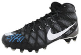 Lions Calvin Johnson Signed Nike Flyweave Player Model Cleat BAS Wit #1W085132