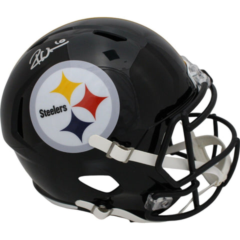 Roman Wilson Autographed Pittsburgh Steelers F/S Speed Helmet Beckett 48014