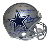 Dallas Cowboys Super Bowl XII Autographed Authentic Helmet 8 Sigs Beckett 34591