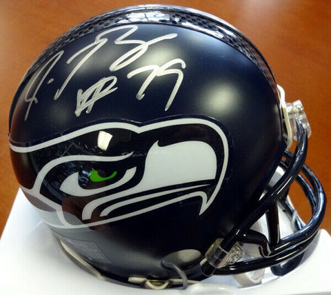 RED BRYANT AUTOGRAPHED SIGNED SEATTLE SEAHAWKS MINI HELMET MCS HOLO 71569