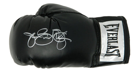 JAMES BUSTER DOUGLAS Signed Everlast Black Boxing Glove - SCHWARTZ