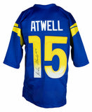 Chatarius Tutu Atwell Signed Los Angeles Ram Jersey (Beckett Holo) 2021 Draft Pk