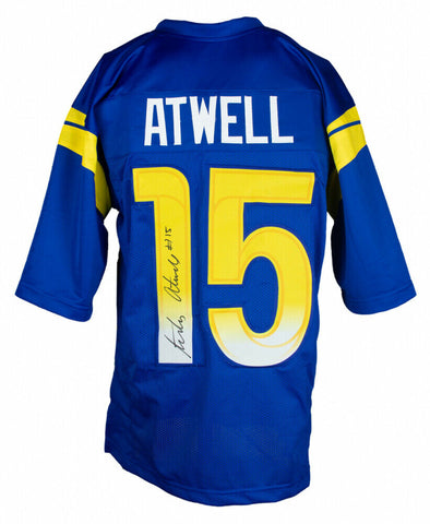 Chatarius Tutu Atwell Signed Los Angeles Ram Jersey (Beckett Holo) 2021 Draft Pk